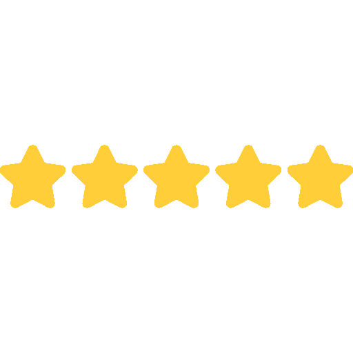 5 stars rating